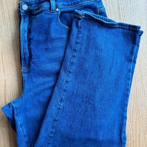 Universal Standard Women's Etta High Rise Jeans Size 20 Aged Indigo Inseam 31